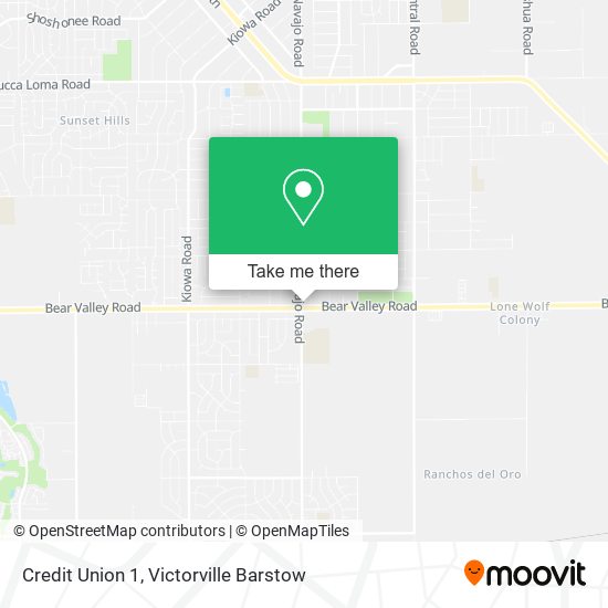 Credit Union 1 map