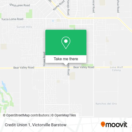 Credit Union 1 map