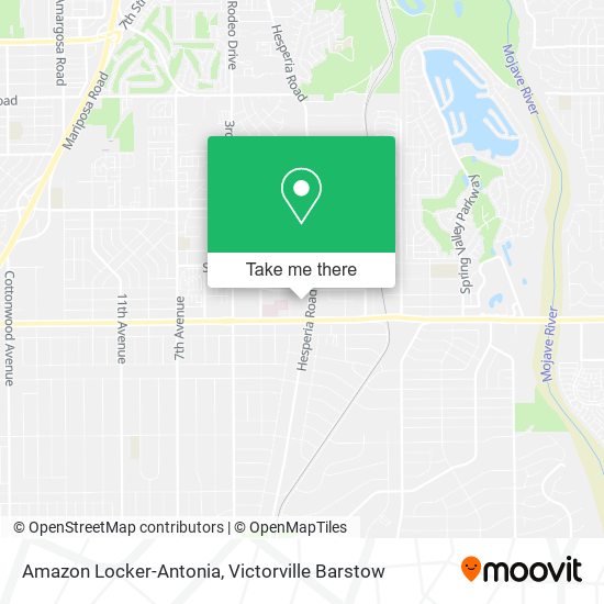 Amazon Locker-Antonia map