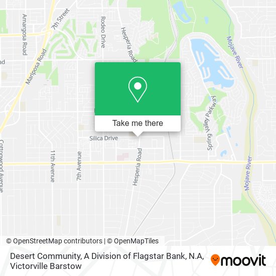 Mapa de Desert Community, A Division of Flagstar Bank, N.A
