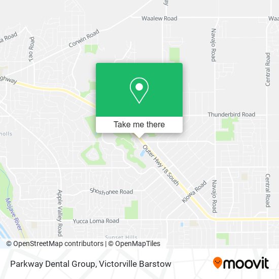 Parkway Dental Group map