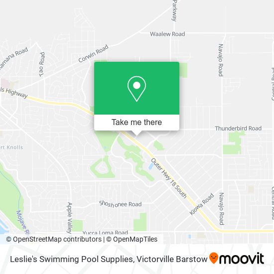 Mapa de Leslie's Swimming Pool Supplies