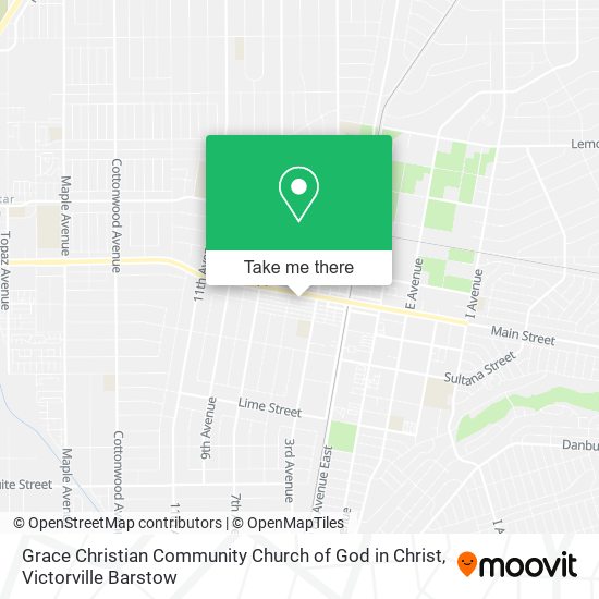Mapa de Grace Christian Community Church of God in Christ