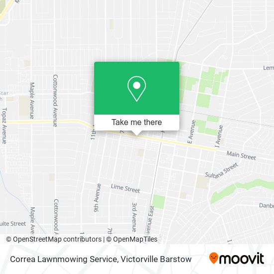 Mapa de Correa Lawnmowing Service