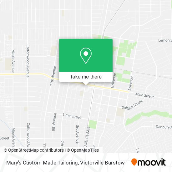 Mapa de Mary's Custom Made Tailoring