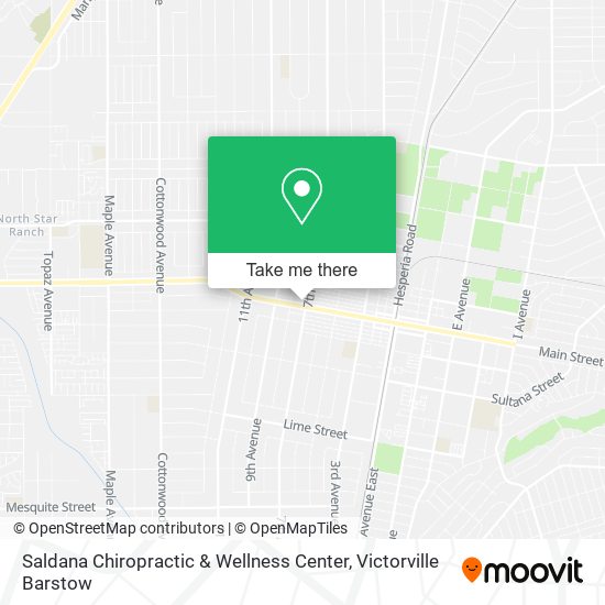 Saldana Chiropractic & Wellness Center map