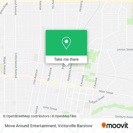 Mapa de Move Around Entertainment