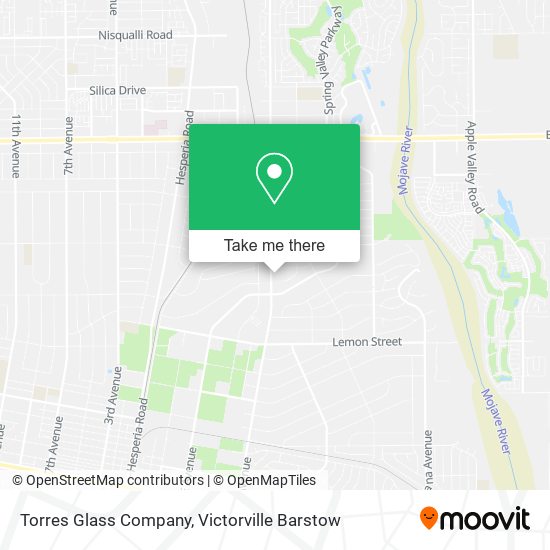 Mapa de Torres Glass Company
