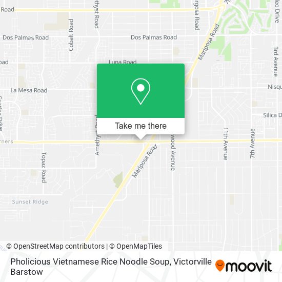 Pholicious Vietnamese Rice Noodle Soup map