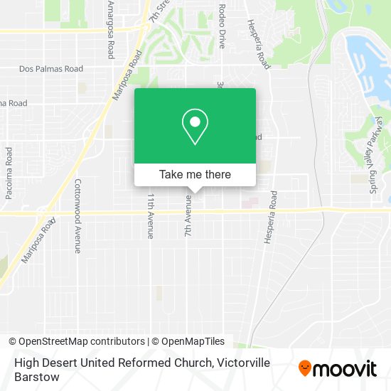 Mapa de High Desert United Reformed Church
