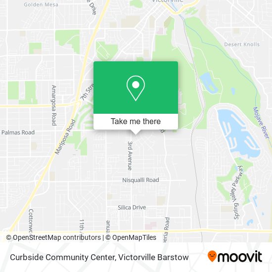 Curbside Community Center map