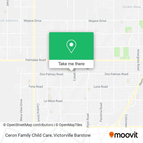 Mapa de Ceron Family Child Care