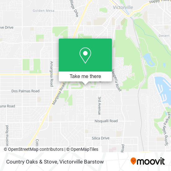 Mapa de Country Oaks & Stove