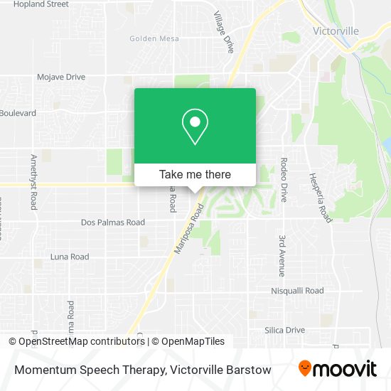 Momentum Speech Therapy map