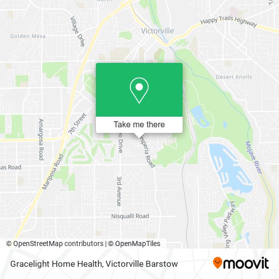Gracelight Home Health map