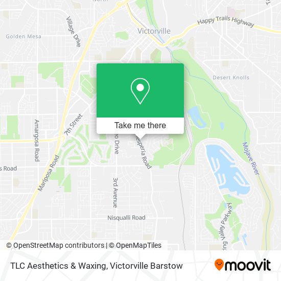 TLC Aesthetics & Waxing map