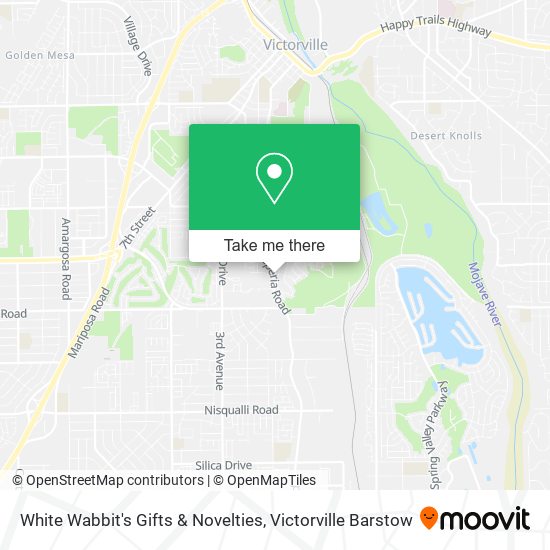 Mapa de White Wabbit's Gifts & Novelties