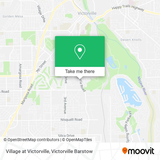 Village at Victorville map