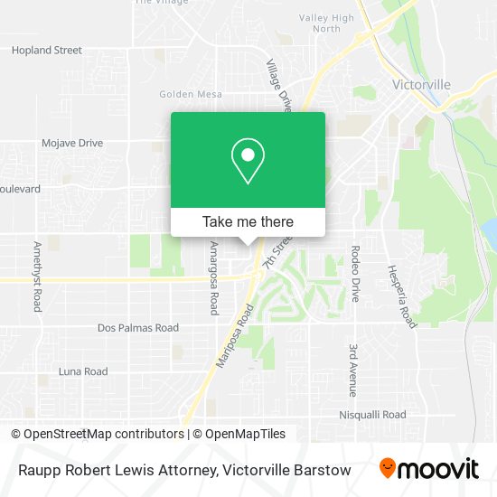 Mapa de Raupp Robert Lewis Attorney