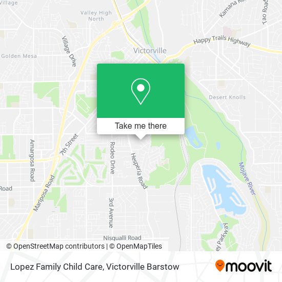 Lopez Family Child Care map