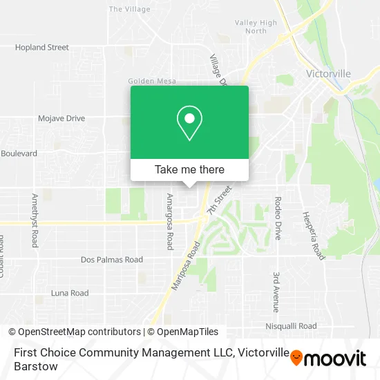 Mapa de First Choice Community Management LLC