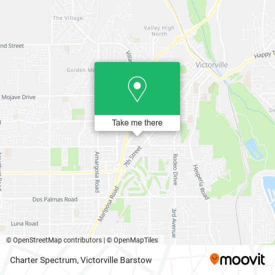Charter Spectrum map