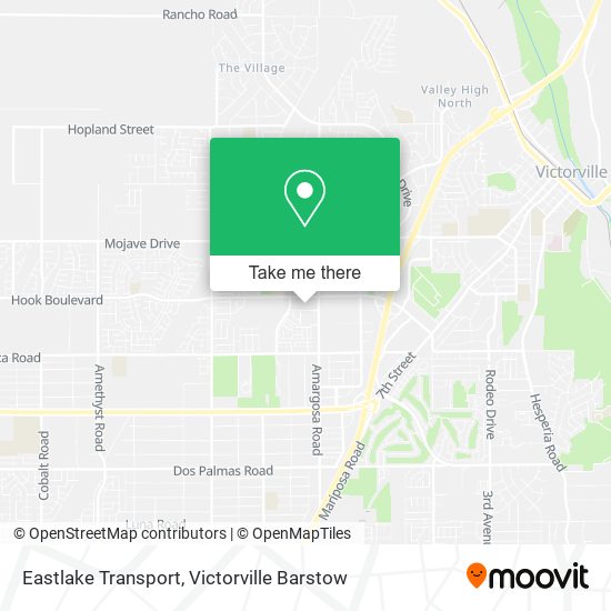 Eastlake Transport map