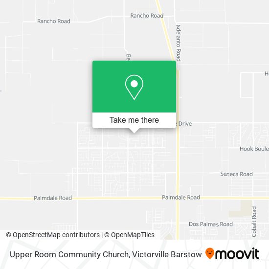Mapa de Upper Room Community Church