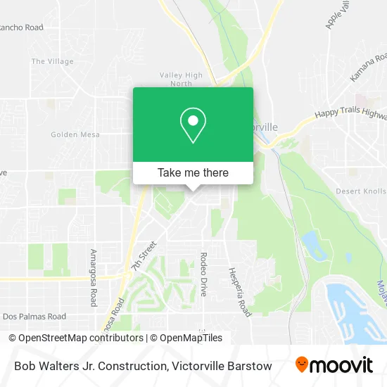 Mapa de Bob Walters Jr. Construction