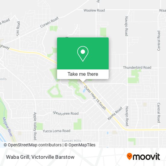 Waba Grill map
