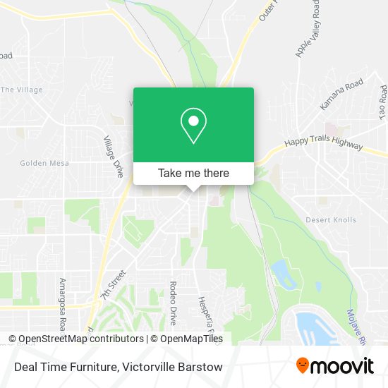 Deal Time Furniture map