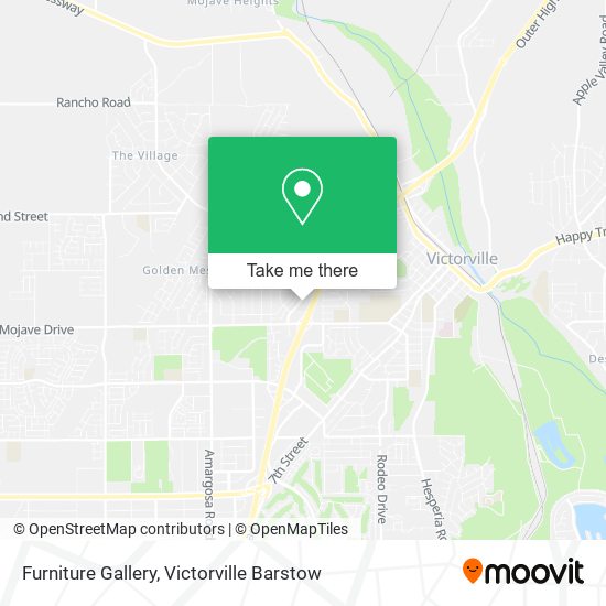 Furniture Gallery map