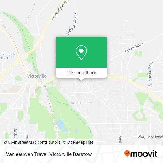 Vanleeuwen Travel map