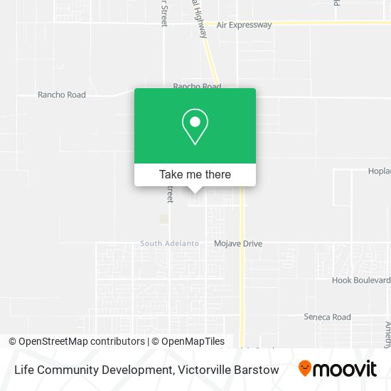 Life Community Development map