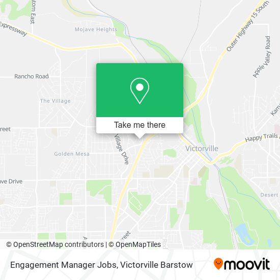 Mapa de Engagement Manager Jobs
