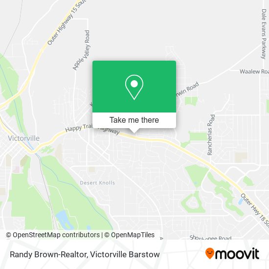 Randy Brown-Realtor map