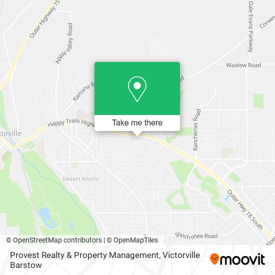 Provest Realty & Property Management map