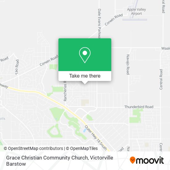 Mapa de Grace Christian Community Church