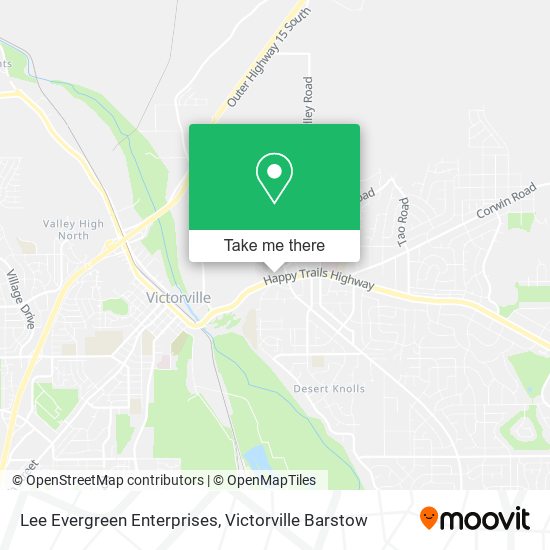 Mapa de Lee Evergreen Enterprises