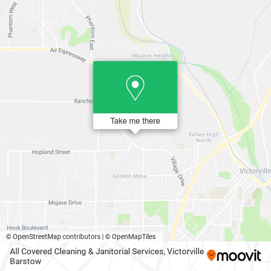 Mapa de All Covered Cleaning & Janitorial Services