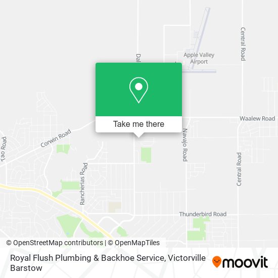 Mapa de Royal Flush Plumbing & Backhoe Service