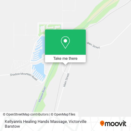 Kellyann's Healing Hands Massage map