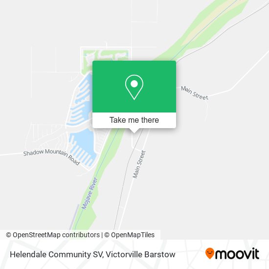 Helendale Community SV map