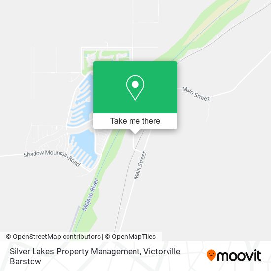 Silver Lakes Property Management map