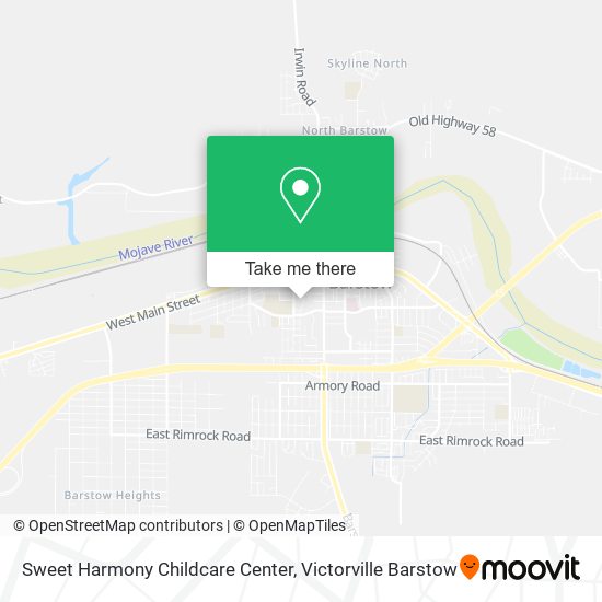 Mapa de Sweet Harmony Childcare Center