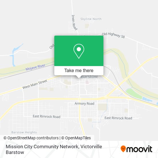 Mission City Community Network map