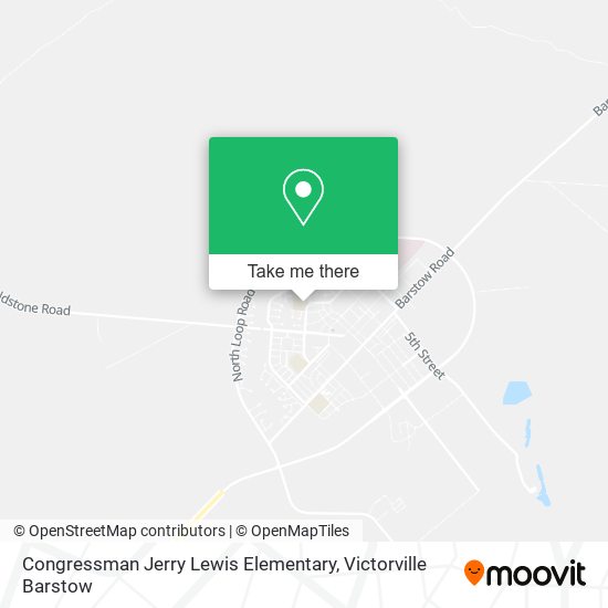 Mapa de Congressman Jerry Lewis Elementary