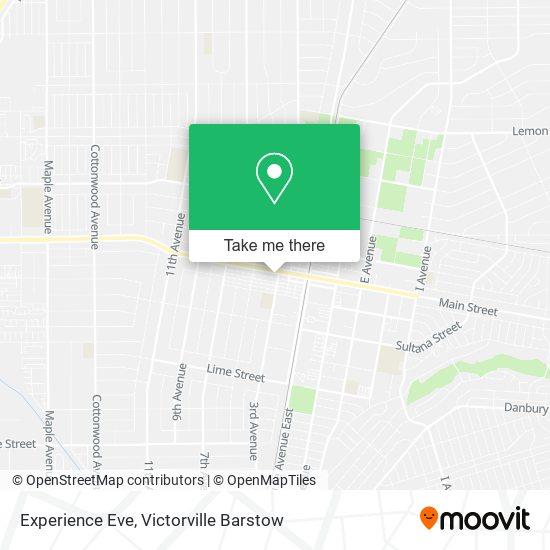 Mapa de Experience Eve