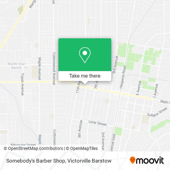 Mapa de Somebody's Barber Shop