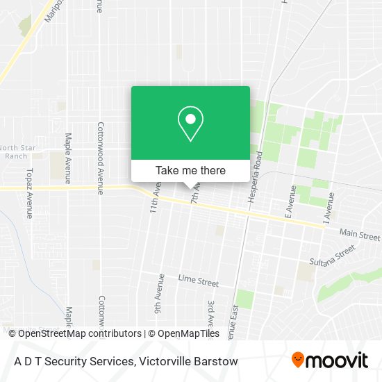 Mapa de A D T Security Services